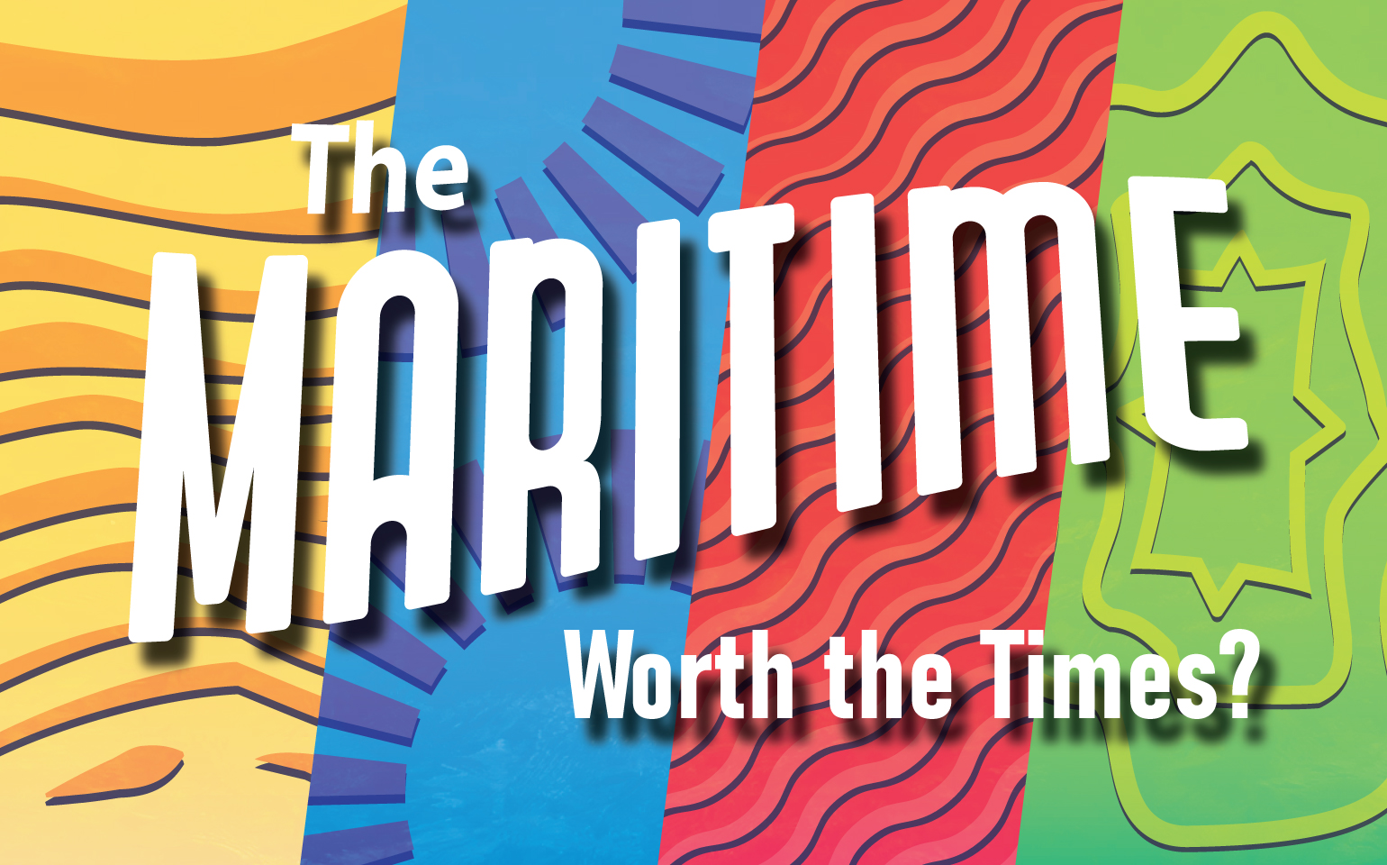 The Maritimes: Worth the Times? Is shown in graphic style.