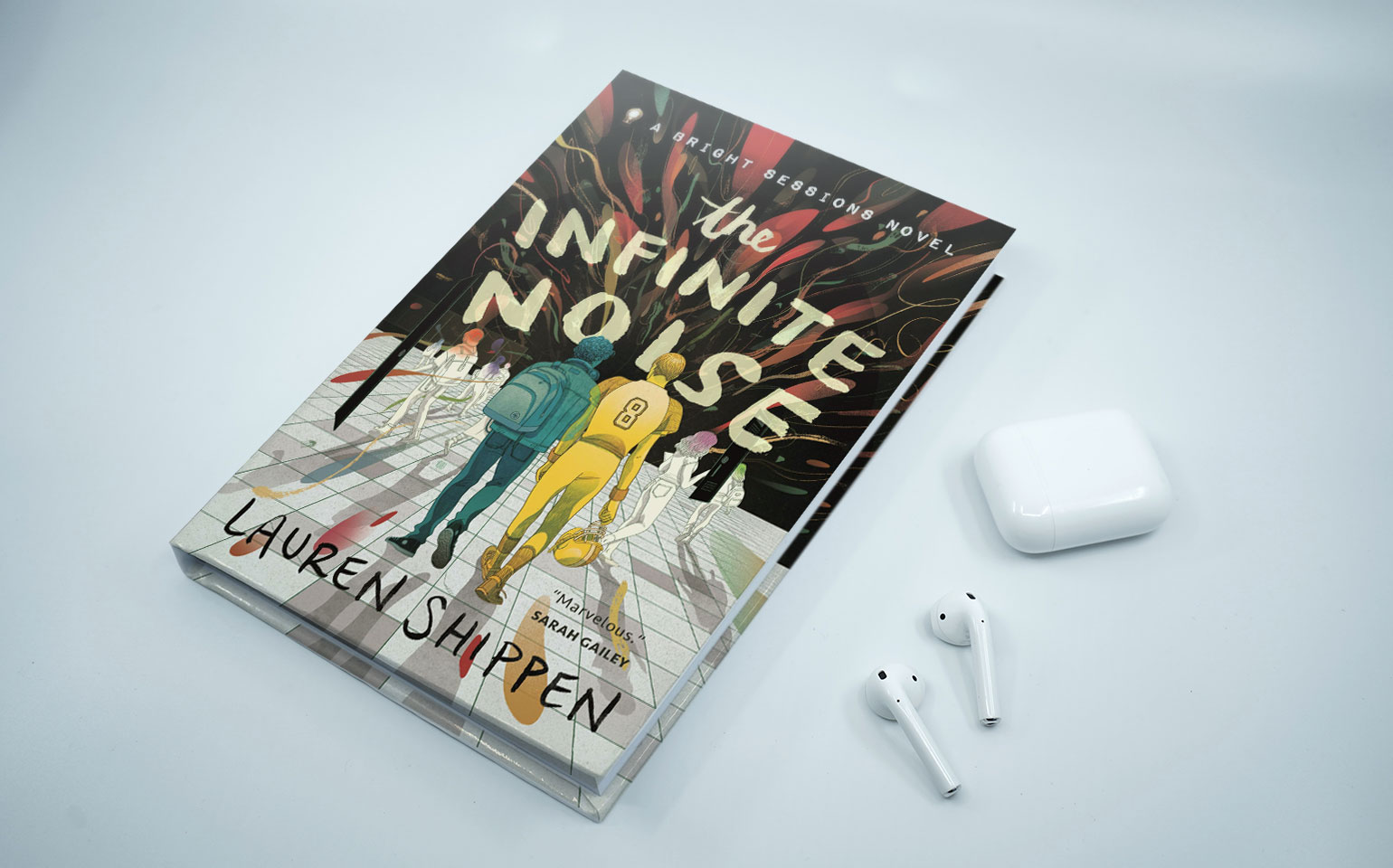 The cover of The Infinite Noise by Lauren Shippen is shown.