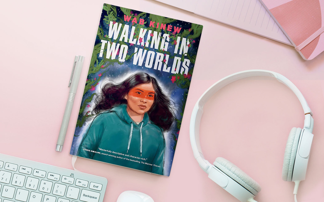 The cover of Walking in Two Worlds is show.