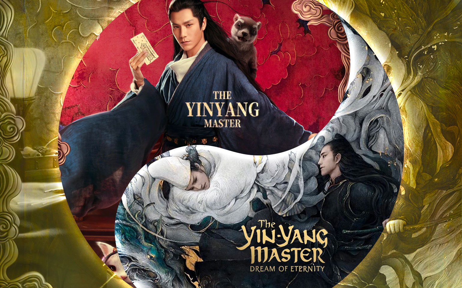 The two versions of The Yin-Yang Master are shown.