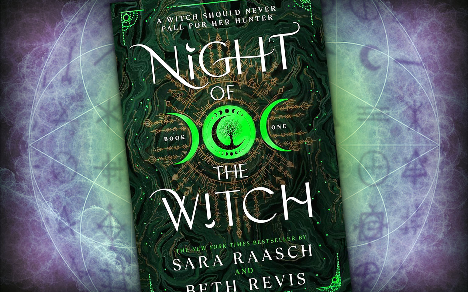 The cover of Night of the Witch is shown.