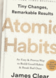 The cover of Atomic Habits by James Clear is shown.